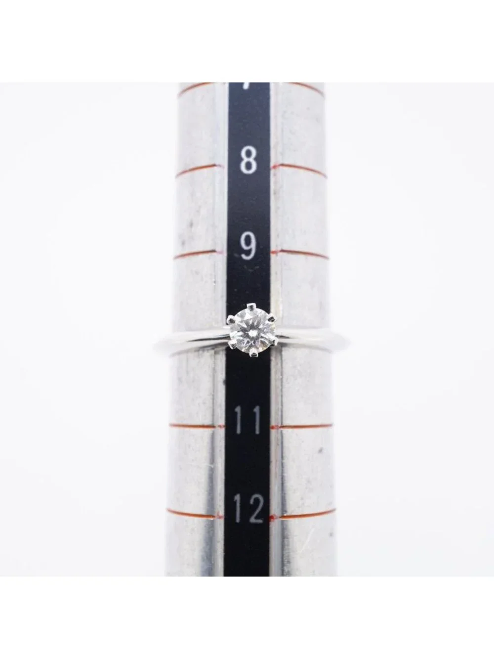 Tiffany & Co Ring Solitaire Platinum Diamond